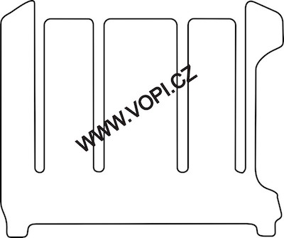 Autokoberce Volkswagen T4 multivan 2000 -  Perfectfit (4933)